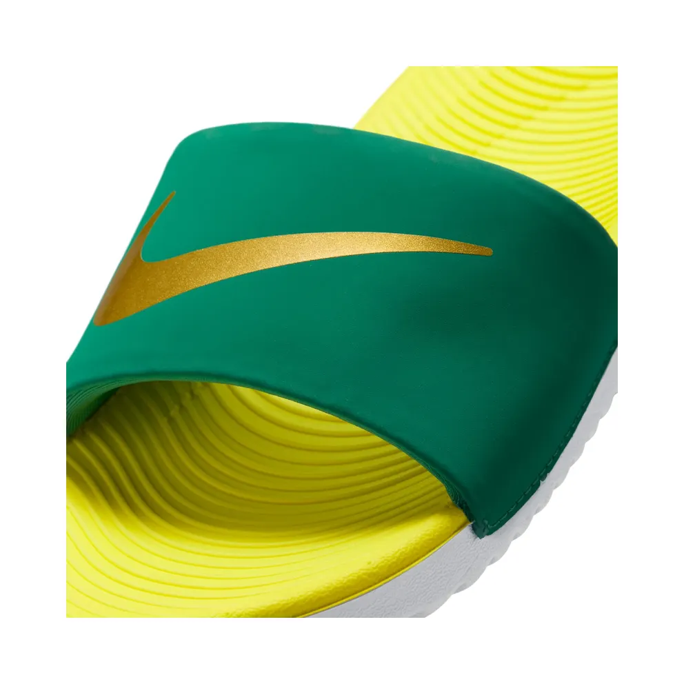 Nike Kawa Slide Malachite Sonic Yellow Metallic Gold (FJ8812-301)