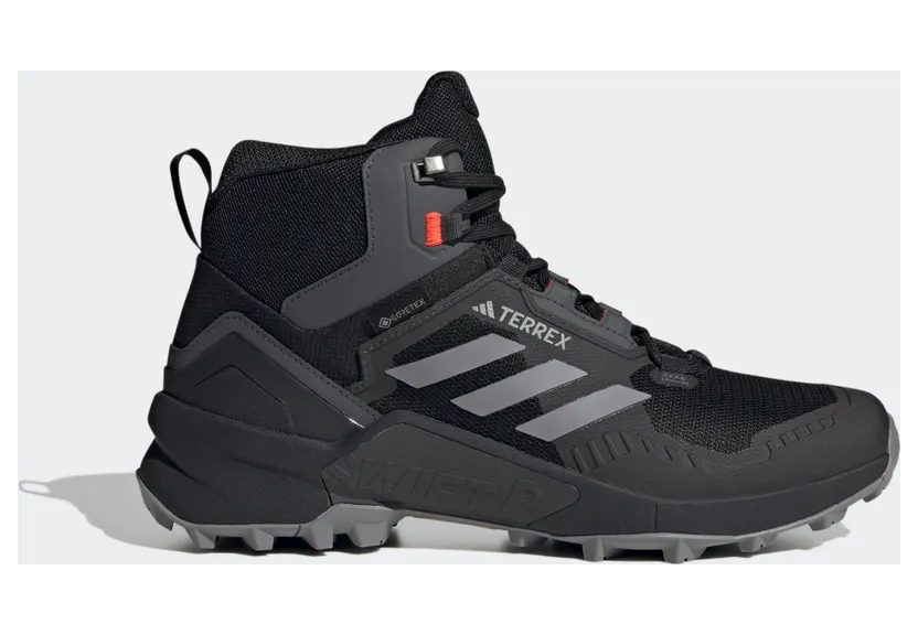 adidas Terrex Swift R3 Mid GORE-TEX Hiking Core Black / Grey Three / Solar Red (HR1308)