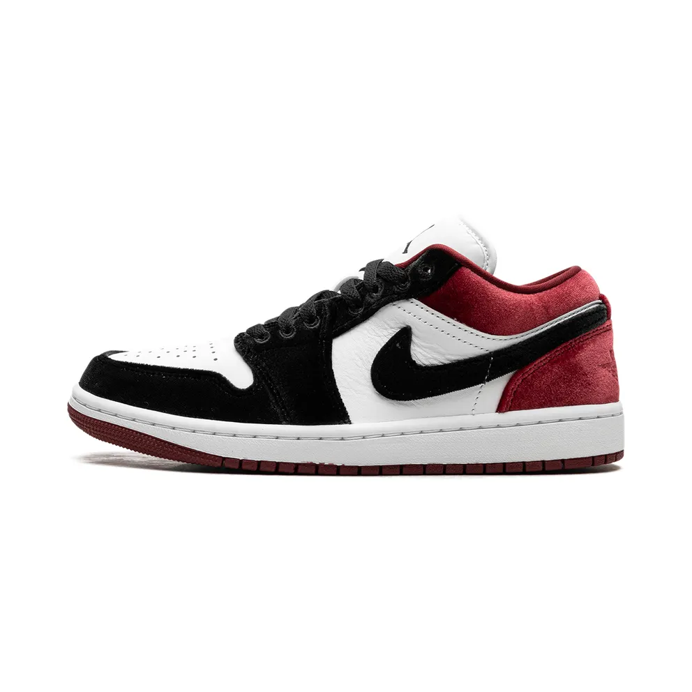 Jordan 1 Low SE “Velvet Black Toe” (FZ3242-001)