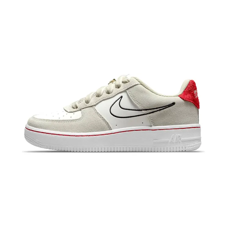 Nike Air Force 1 Low S50 “Light Stone / Sail / University Red / Black” (DB1561-100)