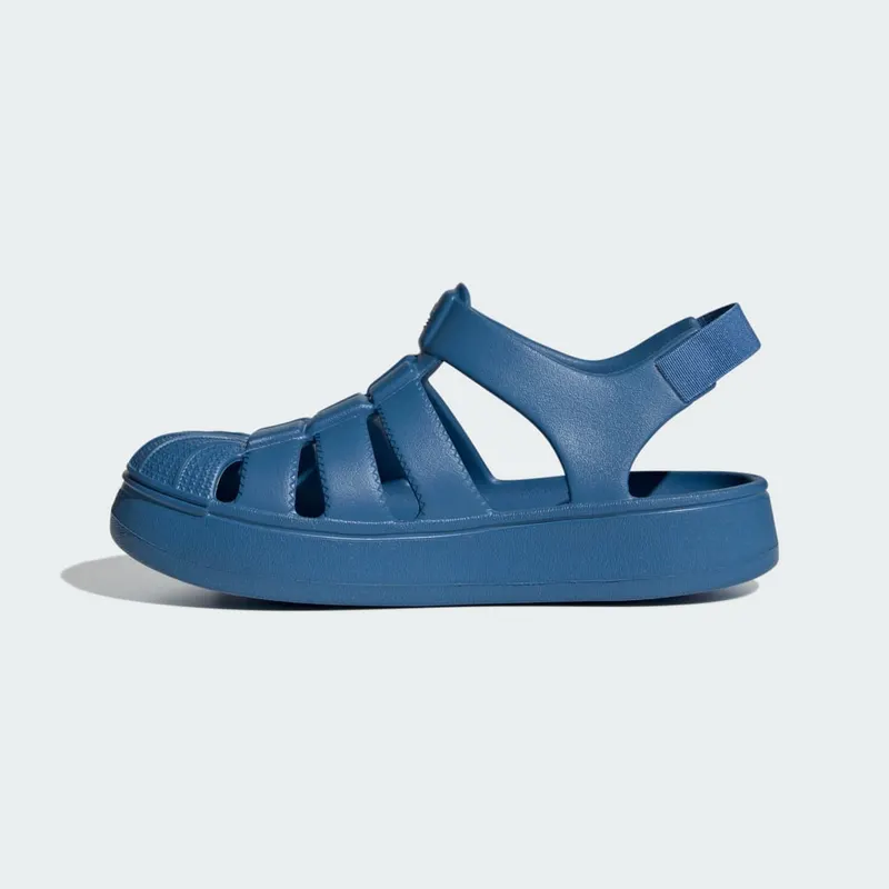 Adidas Superstar Sandals Kids Focus Blue / Focus Blue / Focus Blue (JI2800)