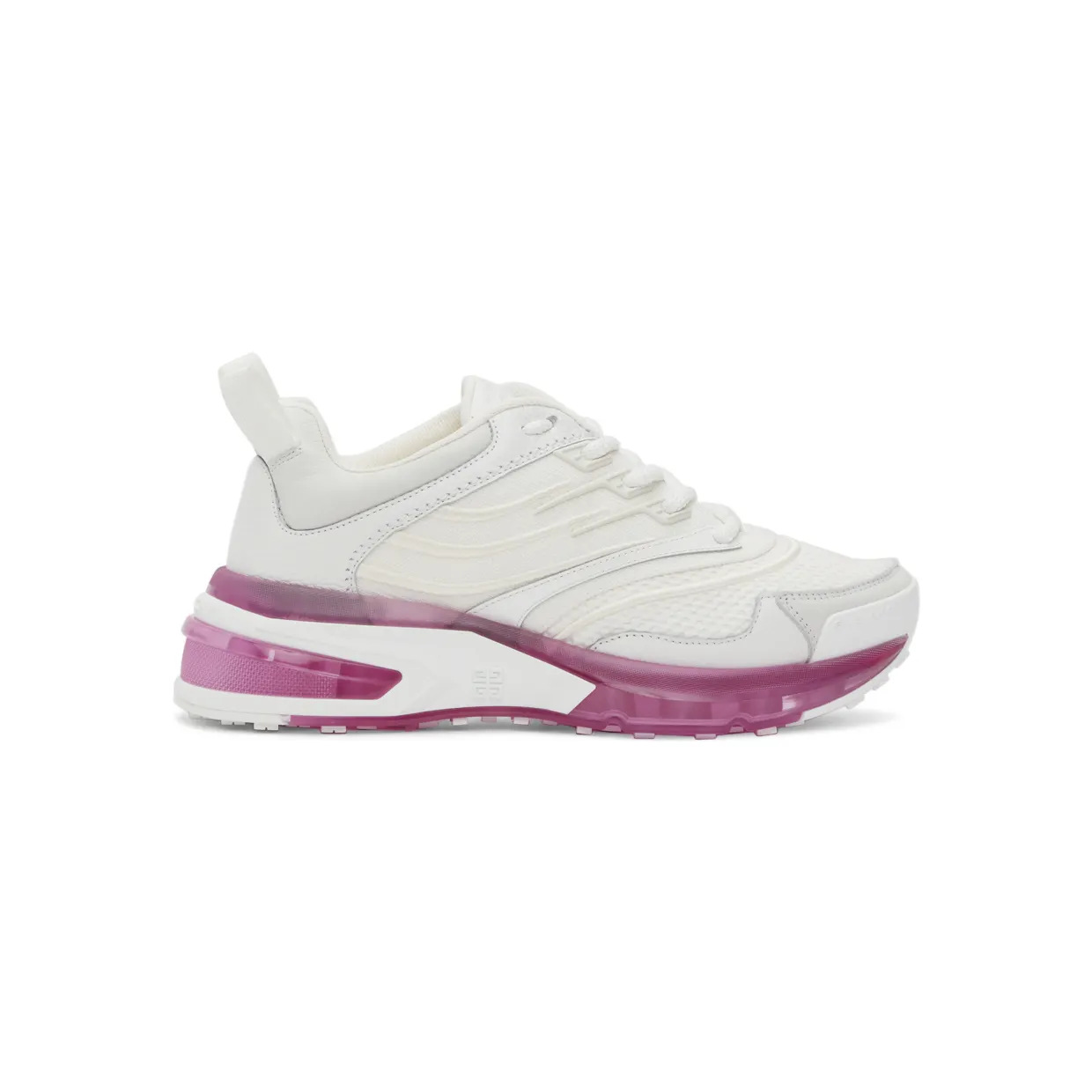 Givenchy White & Pink Giv 1 Sneakers (BE001ME11N)