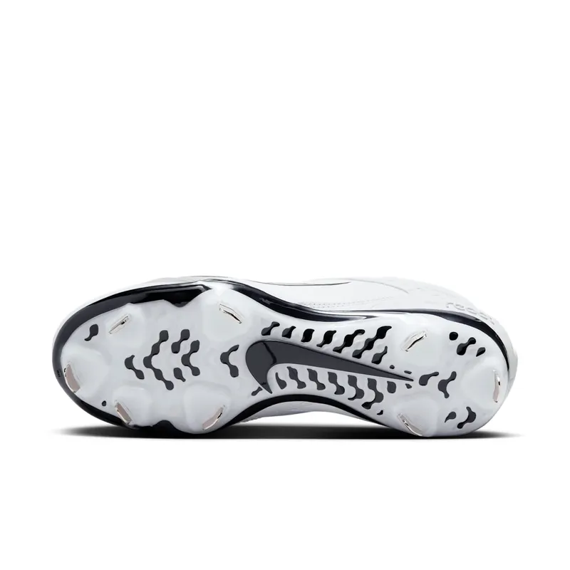Nike Hyperdiamond 4 Elite White Pure Platinum Black (FZ0923-102)