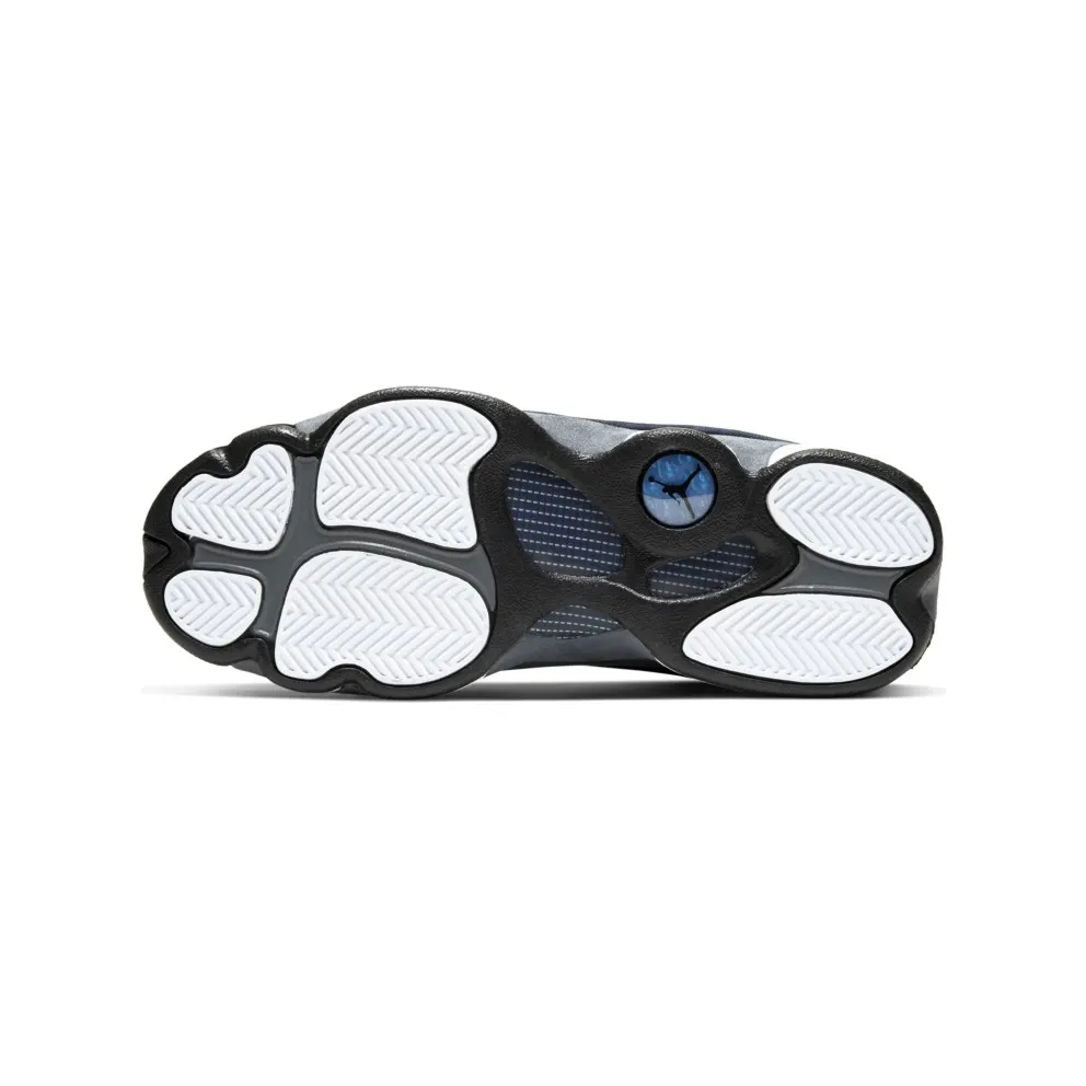 Jordan 13 Retro Flint 2020 (GS) Navy/Flint Grey-White-University Blue (884129-404)