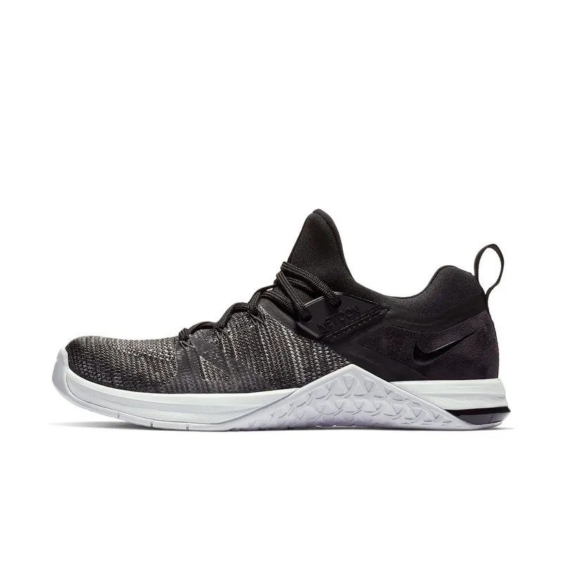 Nike Metcon Flyknit 3 Black Matte Silver (W) Black/Black-White-Matte Silver (AR5623-001)