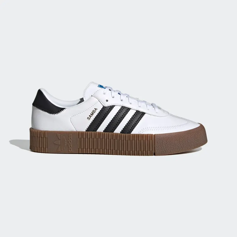 adidas SAMBAROSE Cloud White / Core Black / Gold Metallic (H01867)