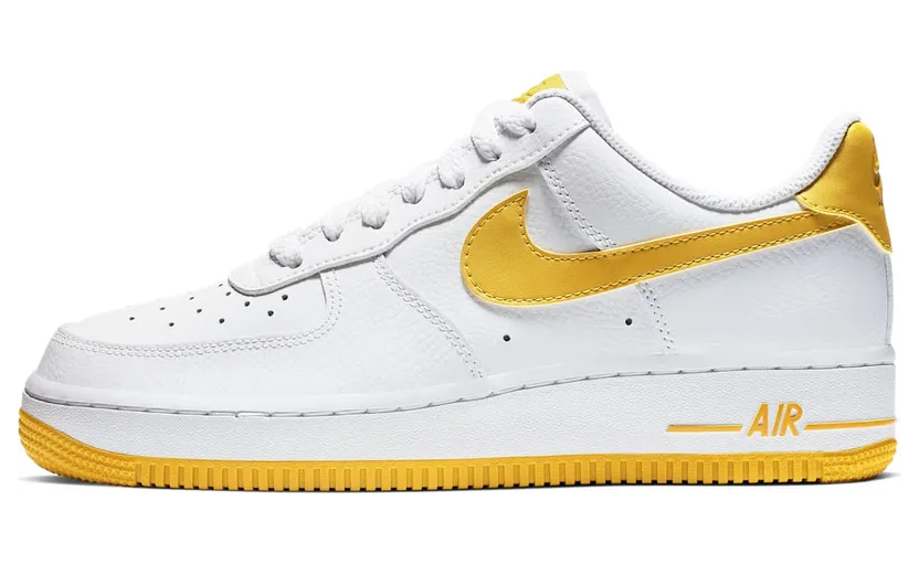 Nike Air Force 1 Low Patent White Bright Citron (W)