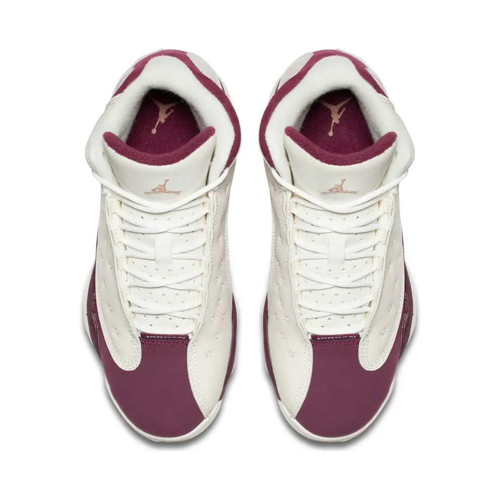 Jordan 13 Retro Bordeaux (GS) Sail/Metallic Red Bronze-Bordeaux (439358-112)