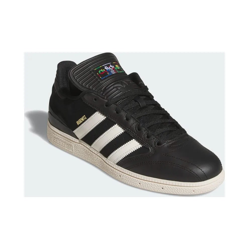 Adidas Busenitz Core Black / Chalk White / Gold Metallic (HQ4708)