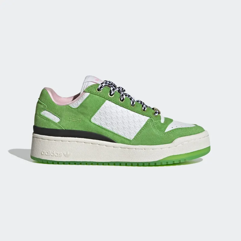 Adidas Forum Bold Team Rave Green / Cloud White / Clear Pink (FZ6590)