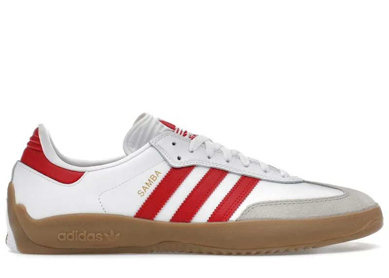adidas Puig Samba Cloud White Better Scarlet Gum (JQ5865)