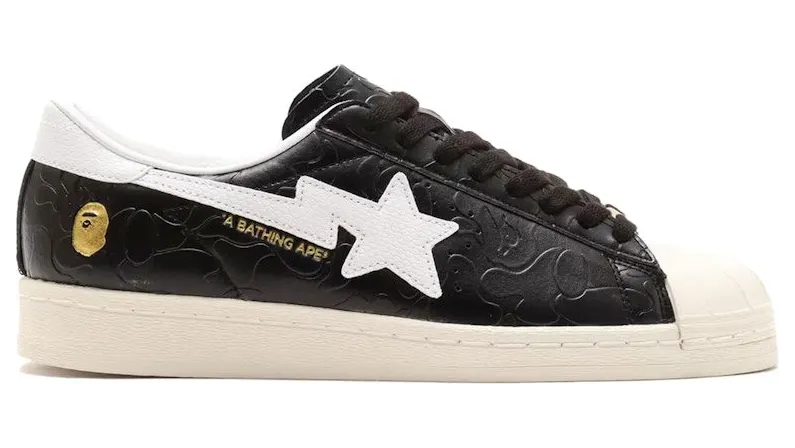 adidas Superstar atmos x BAPE 25th Anniversary (JQ3666)