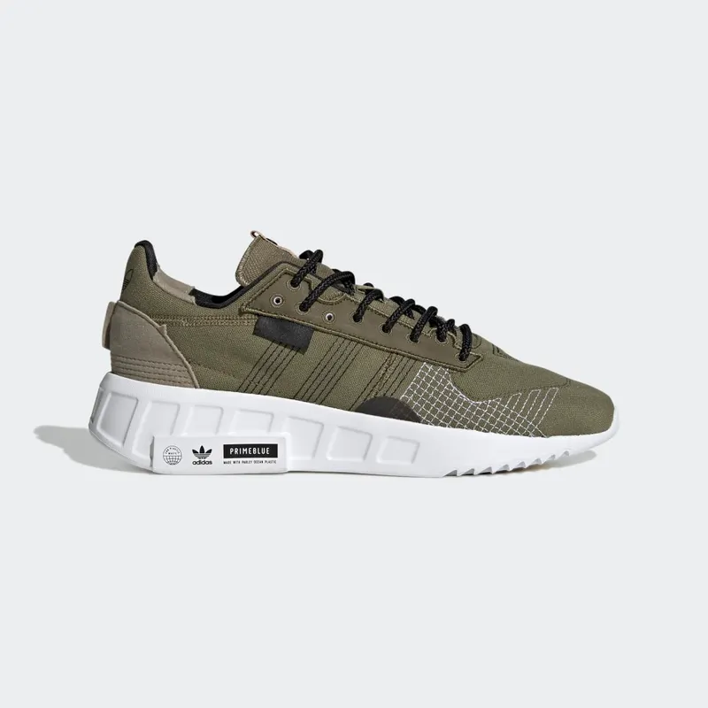 adidas Geodiver+ Primeblue Focus Olive / Core Black / Cloud White (H01785)