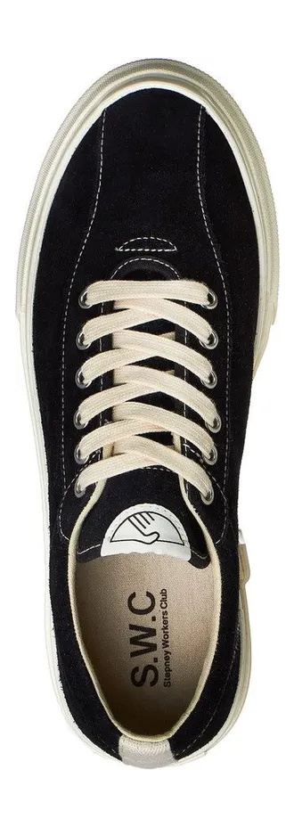 Stepney Workers Club Dellow Suede Black / Ecru (YA01135) (4)