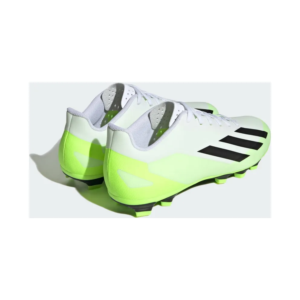 adidas X Crazyfast.4 FG Cloud White Core Black Lucid Lemon (HQ4535)