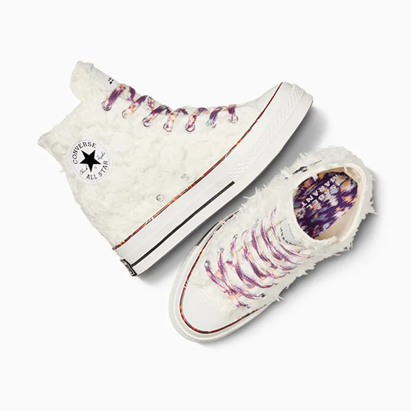 Converse Chuck 70 Internal Wedge Hi Isabel Marant Vanilla White (A10222C)