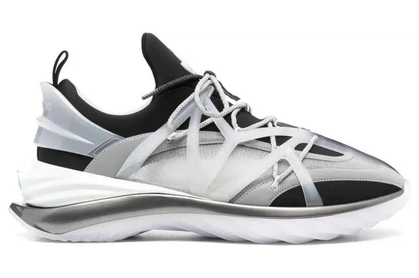 Jimmy Choo Cosmos/M low-top sneakers – Zwart (COSMOSMQYR)