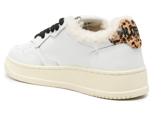 Autry Medalist Leopard-print “White” (AUXW OC02) (2)