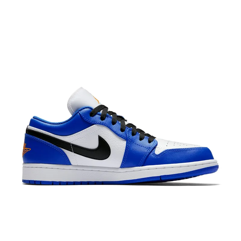 Air Jordan 1 Low Hyper Royal Orange Peel (553558-401)