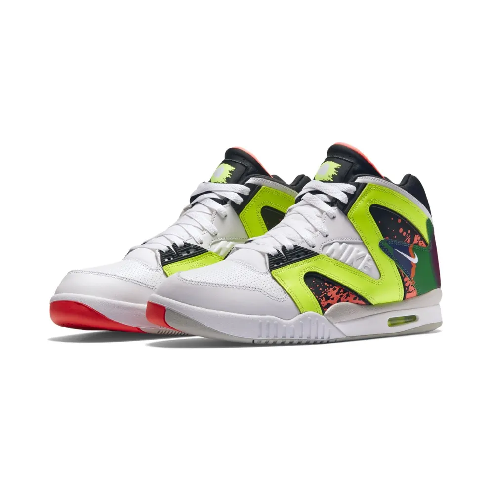 Nike Air Tech Challenge Hybrid Volt (2014) White/White-Volt-Hot Lava (653873-100)