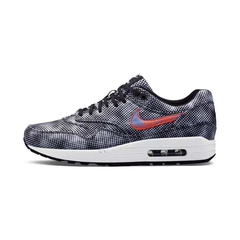 Nike Air Max 1 FB Hypervenom Black/Brght Crmsn-White-Bl Lgn (744491-001)