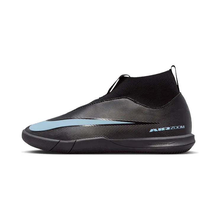 Nike Mercurial Superfly 10 Academy IC Shadow Pack “Black / Ice Blue” (FQ8312-001)