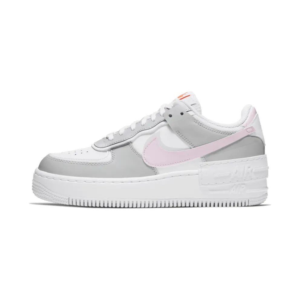 Nike Air Force 1 Shadow Photon Dust Pink Foam (W) White/Total Orange-Photon Dust-Pink Foam (CZ0370-100)