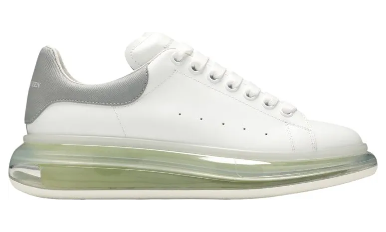 Alexander McQueen Runner White Silver (662659 WIA4T 9058)