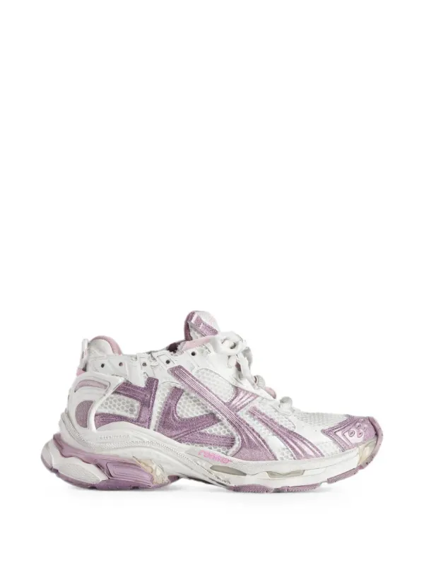Balenciaga Runner with glitters – White (772767WRNGF)