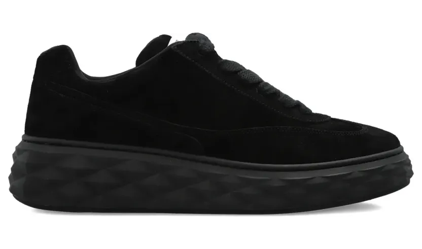 Jimmy Choo Diamond Maxi Retro sneakers – Zwart (DIAMONDMAXIRETROMSVV)