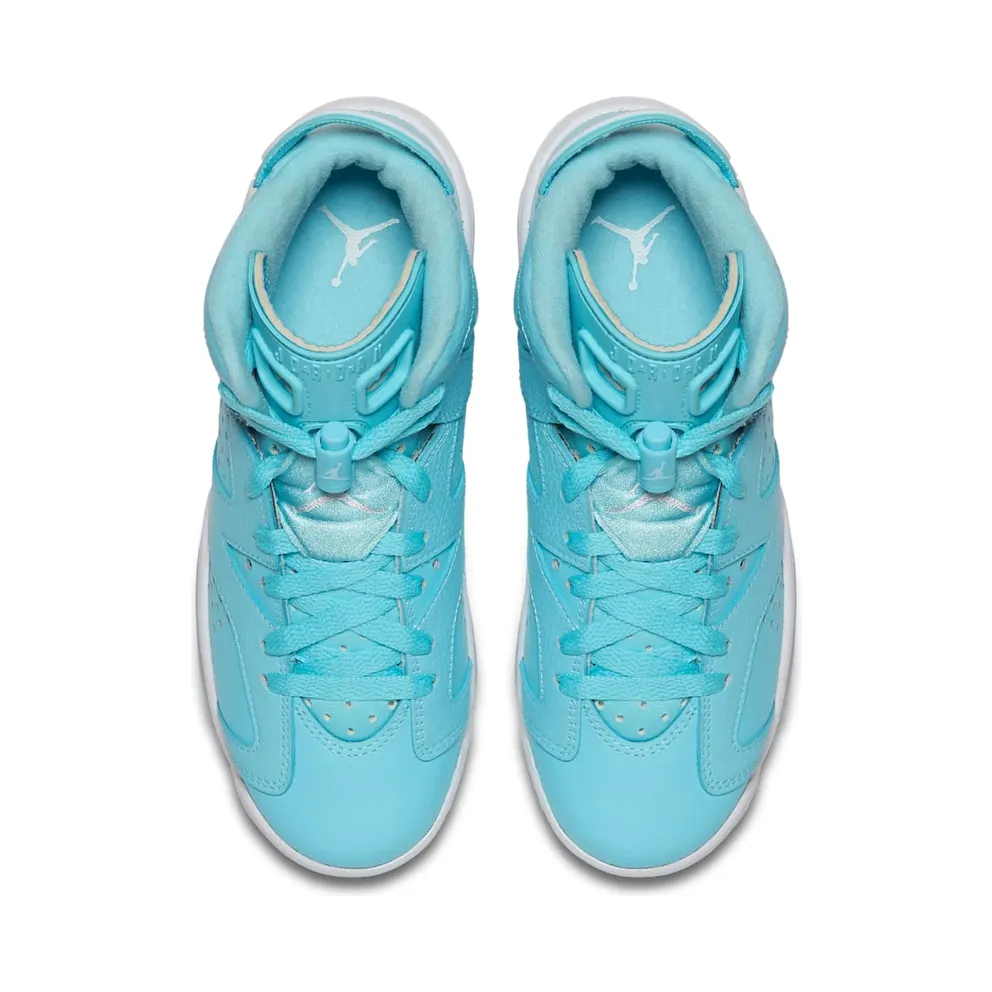 Jordan 6 Retro Pantone (GS) Still Blue/White-White (543390-407)