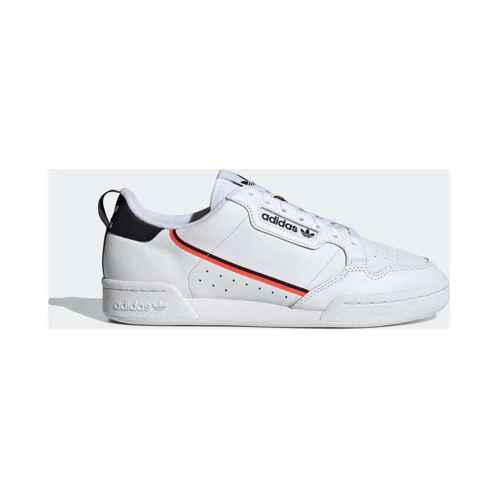 adidas Continental 80 Schuh Cloud White / Core Black / Solar Red (FW5815)