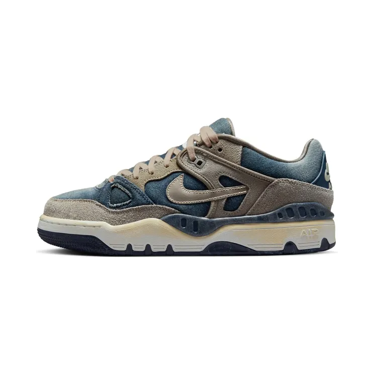 Jordan Air Force 3 Low SP Nigo x Levi’s “Olive Grey / Summit White / Navy / Metallic Pewter” (HQ0262-001)