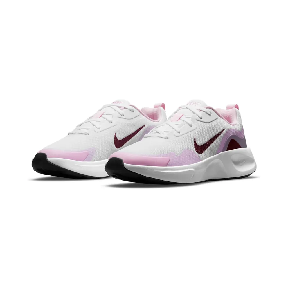 Nike Wearallday “White / Pink Foam / Dark Smoke Grey / Dark Beetroot” (CJ3816-105)
