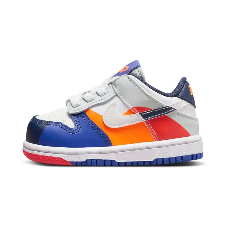Nike Dunk Low SE White Light Silver Midnight Navy (FV2964-100)