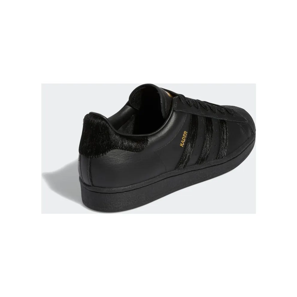 adidas Superstar ADV x Kader Core Black / Core Black / Gold Metallic (GX7172)
