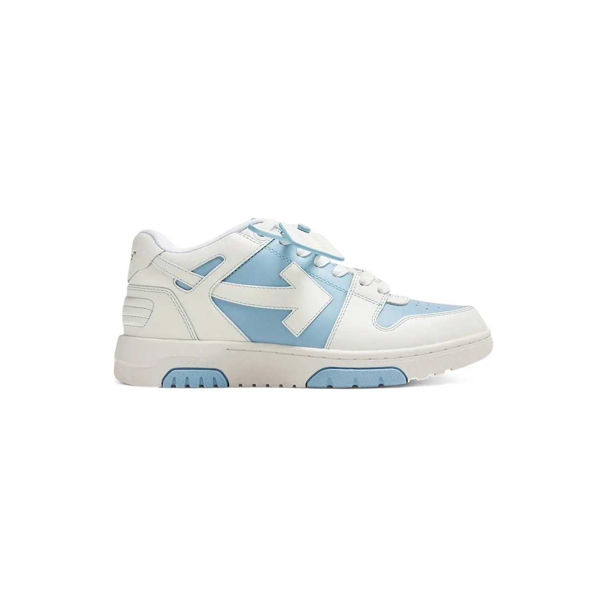 OFF-WHITE Out Of Office OOO Low Tops Light Blue White (OWIA259F24LEA0044001)