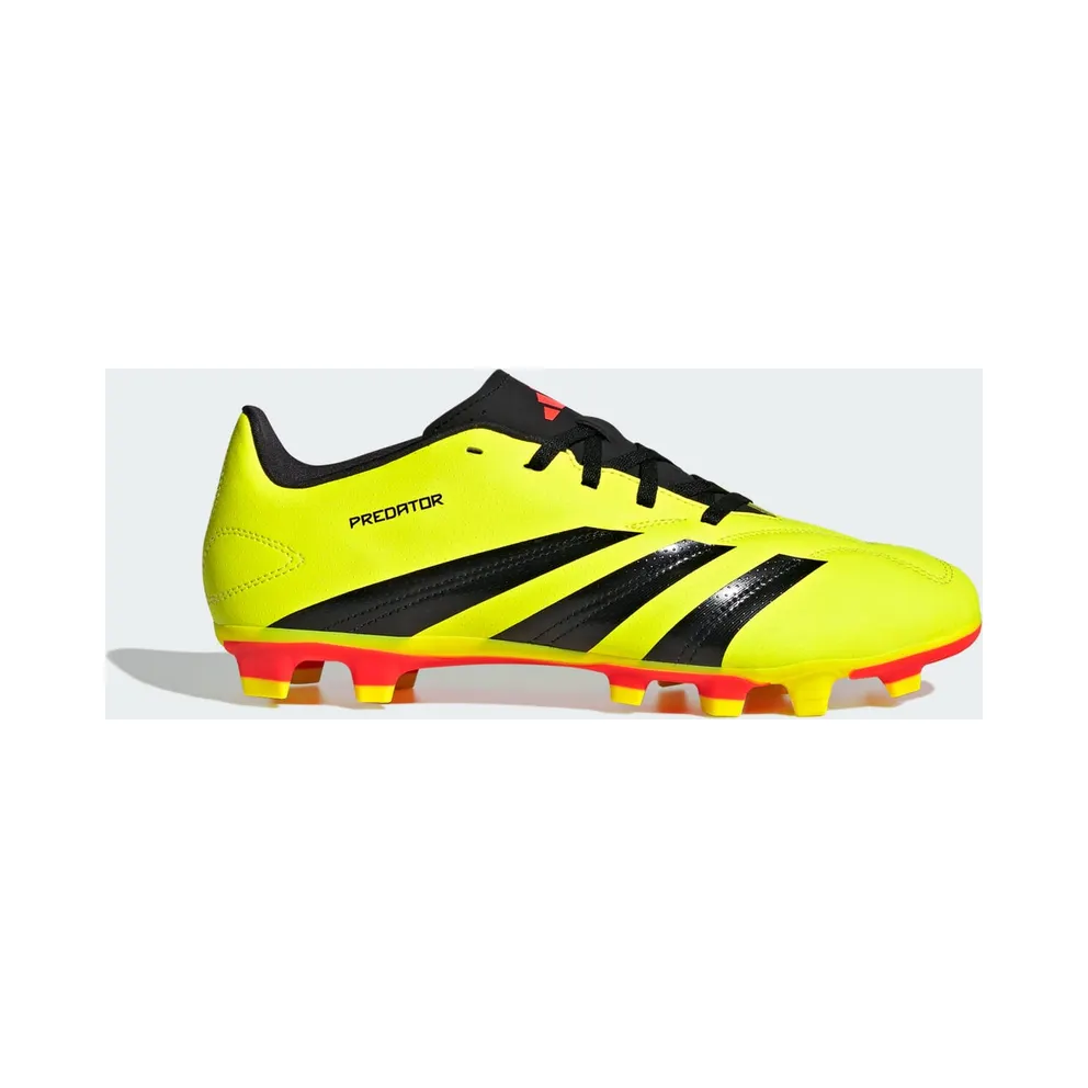 Adidas Predator Club FG “Yellow 2 / Core Black / Solar Red” (IG7757)