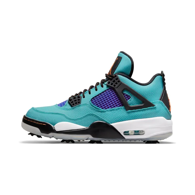 Air Jordan 4 Golf NRG ACG (2021) “New Emerald / Grape Ice / White / Cinder Orange” (CZ2439-300)