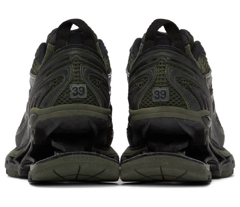 Balenciaga Green X-Pander Sneakers (653871-W2RA4-3135) (2)