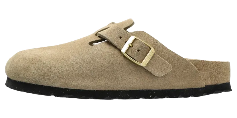 Birkenstock Boston Exquisite Suede “Taupe” (1031511)