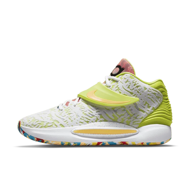 Nike KD 14 White Lime Green (CZ0170-101)
