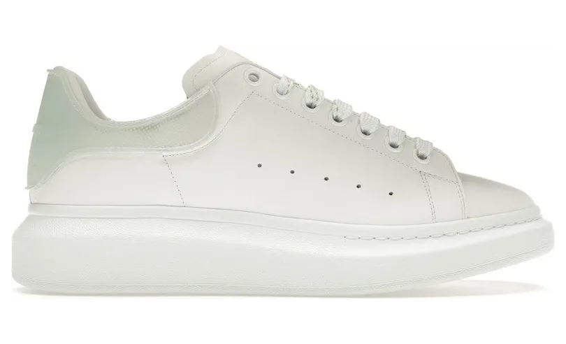 Alexander McQueen Oversized White Light Green (727394 WICGU 8935)