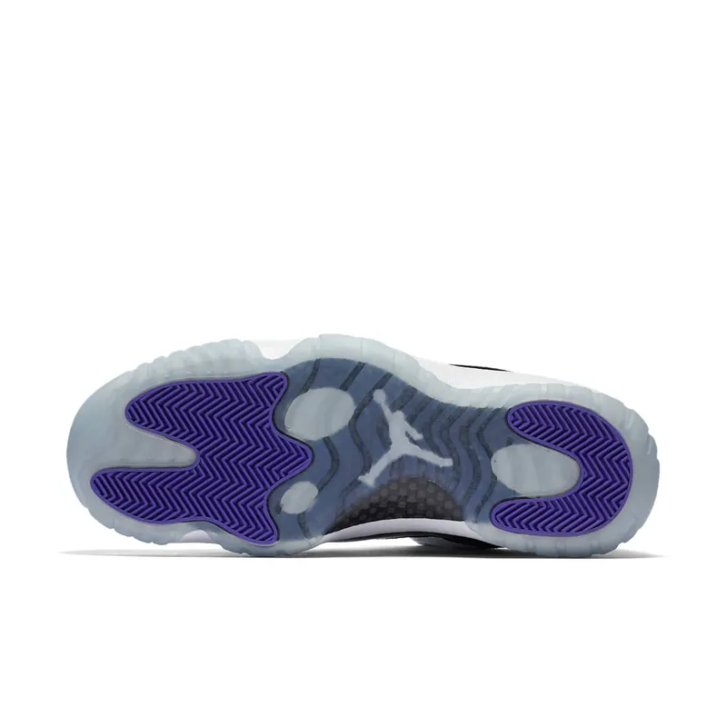 Jordan 11 Retro Low Concord White/Black-Concord (528895-153)