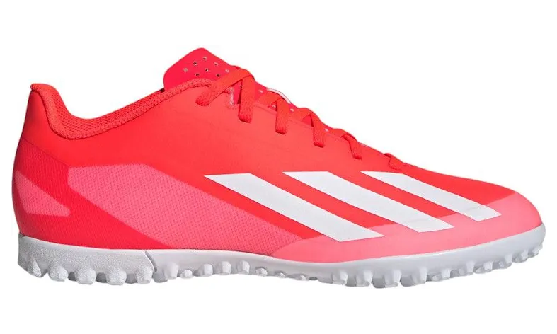 adidas X Crazyfast Club TF Solar Red Cloud White Team Solar Yellow 2 (IF0724)