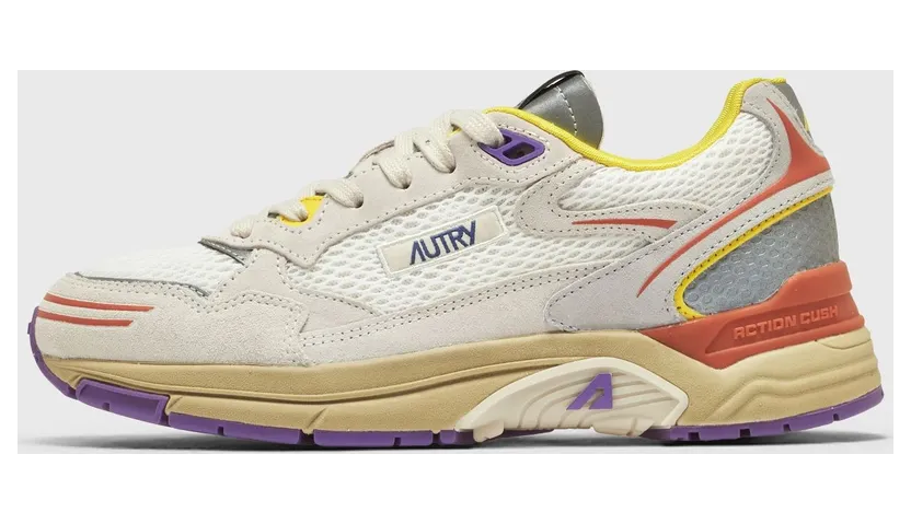 Autry Hyperway Low Sue / Meshact Wht / Arab