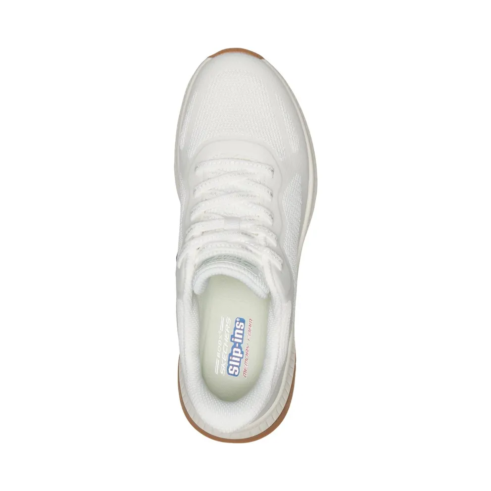 Skechers Slip-ins: BOBS Squad 4 – Staple Look Sneaker White