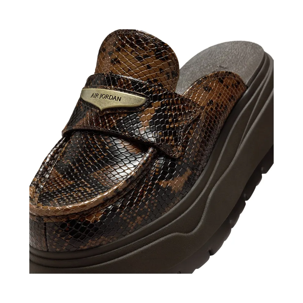 Jordan Mule Croc Velvet Brown (IB1497-200)