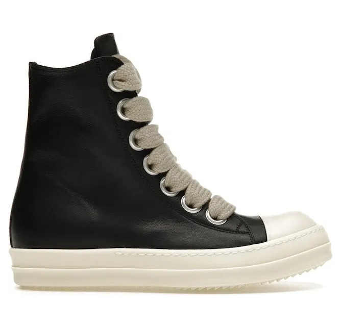 Rick Owens Porterville Jumbolaced High Black (RU02D6892LCOW2-9811)