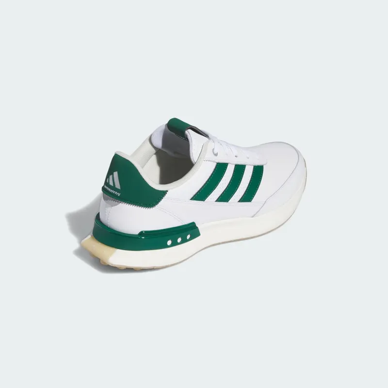 adidas S2G Spikeless Leather 24 Golf Cloud White Collegiate Green Gum (IF0299)